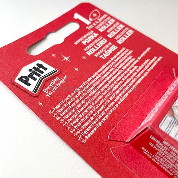 PRITT ECO FLEX Korektor w taśmie myszka, 4,2mm x 7m, blister  - 6