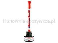 Edding Marker Permanentny E-400 1Mm, Czerwony  - 3