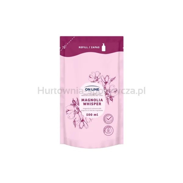 OL Refill Kremowe mydlo 2w1 Magnolia Whisper 500ml