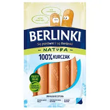 Berlinki Natura 100 % kurczak 160 g