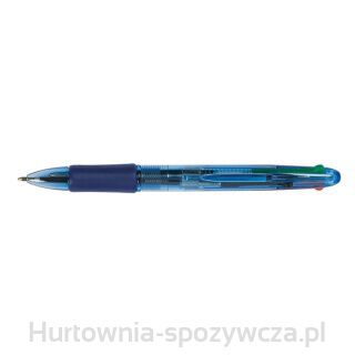 Długopis Automatyczny Q-Connect 4-Color 0,7Mm (Linia), Mix Kolorów