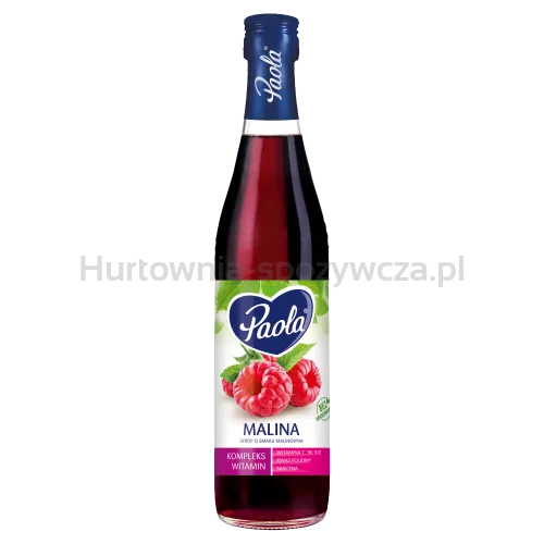 Paola Syrop O Smaku Malina 430 Ml