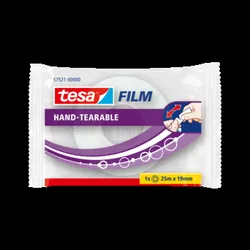 Tesa Taśma Biurowa Tesafilm 25Mx19Mm Urywalna Ręcznie 