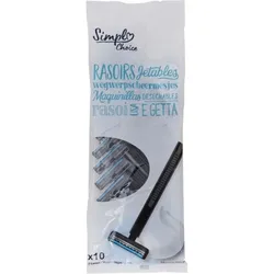 Simpl Choice Maszynki Do Golenia Jednorazowe Dwuostrzowe 10 Sztuk