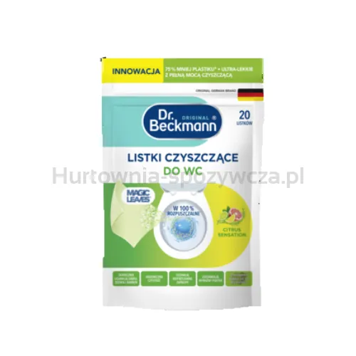 Dr.Beckmann Listki do WC Citrus 20 szt.
