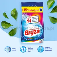 Proszek do prania BRYZA, 4w1 kolor, 5,85 kg, 90 prań - 2
