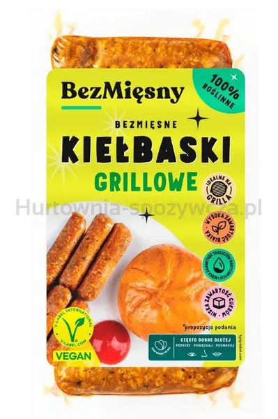 Bezmięsne Kiełbaski Grillowe 180G