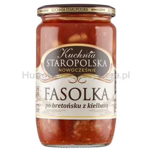 Kuchnia Staropolska Fasolka Po Bretońsku Z Kiełbasą 700 G
