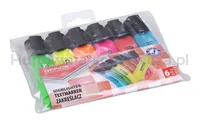 Office Products Zakreślacz fluorescencyjny, 2-5mm (linia), 6szt., mix kolorów  - 3
