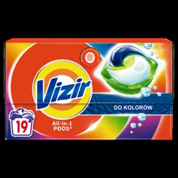Vizir Kapsułki do prania All in1 PODS Color 19 szt. (19 x 18,2 g)