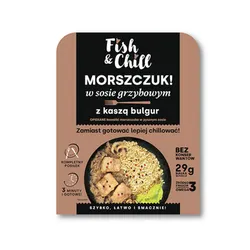 Seko Fish &Amp; Chill Morszczuk W Sosie Grzybowym Z Kaszą Bulgur 500 G
