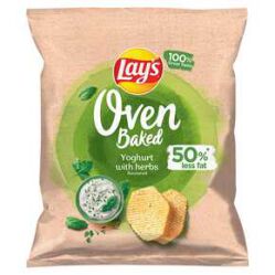 Lay's Oven Baked Chipsy o smaku jogurtu z ziołami 40g