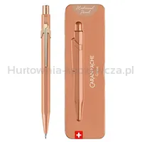 Ołówek automatyczny CARAN D'ACHE 844 Brut Rose, w pudełku, różowe złoto - 3