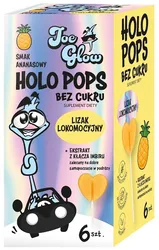 HOLOPOPS lizak lokomocyjny bez cukru (6szt) 36g