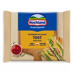 Hochland Tost Ser kremowy topiony w plastrach 130g