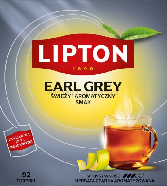 Lipton Herbata Earl Grey Classic (92 Torebki)