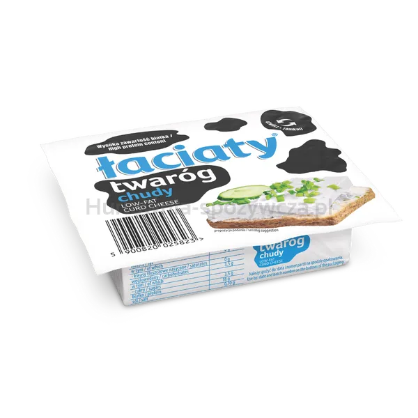 Łaciaty Twaróg chudy kostka 250g