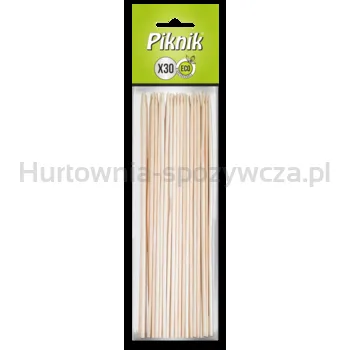 Piknik Patyczki do szaszłyków 20cm 30 sztuk 