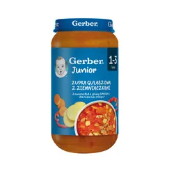 Gerber Zupka Gulaszowa z ziemniaczkami 250g?