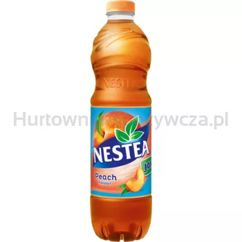 Nestea Black Tea Napój herbaciany o smaku brzoskwiniowym 1,5 l