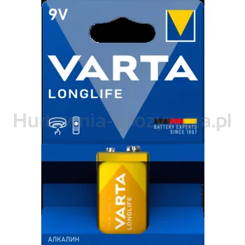 Varta Bateria Longlife 9V 1 Szt.