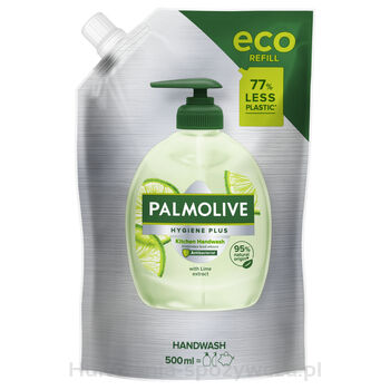 Palmolive Hygiene+ Kitchen Mydło W Płynie Neutralizacja Zapachu 500 Ml Zapas