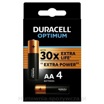 Bateria Alkaliczna Duracell Optimum Aa 4Szt.