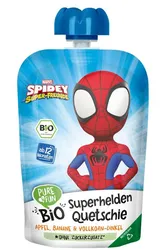 Przecier jabłko-banan z orkiszem BIO 100 g Spidey