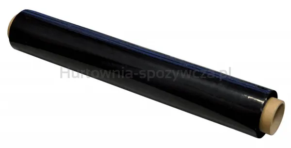 Folia stretch OFFICE PRODUCTS, ręczna, 1,7kg netto, szer. 500mm, 23mikr., czarna