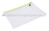 Torebka DONAU Zipper Bag, A4, 343x246 mm, EVA, z suwakiem, mix kolorów - 5