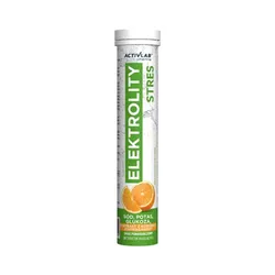 Activlab Elektrolity Stres Smak Pomarańczowy (Tuba/20 Tab.) Suplement Diety.