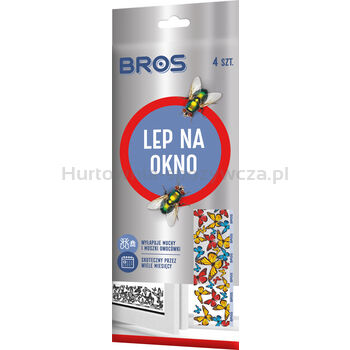 BROS - lep na okno 4 szt.
