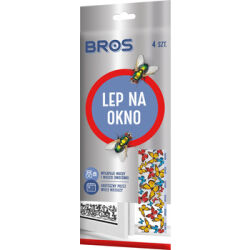 BROS - lep na okno 4 szt.