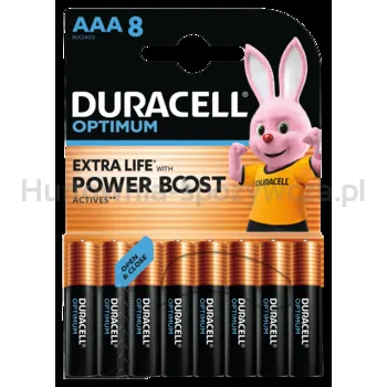 Duracell Bateria Alkaliczna Optimum Aaa 8Szt.