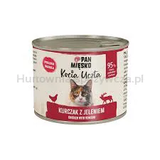Pan Mięsko Kocia Uczta Kurczak Z Jeleniem 200 G