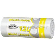 Grosik Worki Na Śmieci Łazienkowe 12L 48