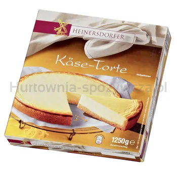 Sernik regionalny na kruchym spodzie 1,25 kg Heinersdorfer, produkt głęboko mrożony