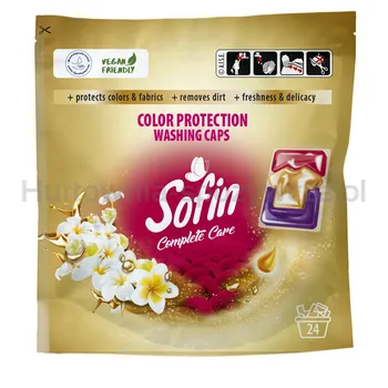 Sofin Kapsułki do prania Tkanin kolorowych Complete Care Color Protection 24 Szt.