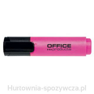Zakreślacz Fluorescencyjny Office Products, 2-5Mm (Linia), Różowy