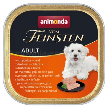 Animonda Vom Feinsten Adult cielęcina+ drób 150g