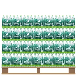 Rodowita Woda Delikatnie Gazowana 1,5L <br>(Paleta 456 szt.) SK