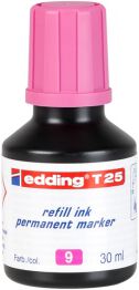 Edding Tusz do uzupełniania markerów permanentnych e-T 25 różowy 