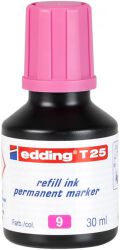 Edding Tusz do uzupełniania markerów permanentnych e-T 25 różowy 