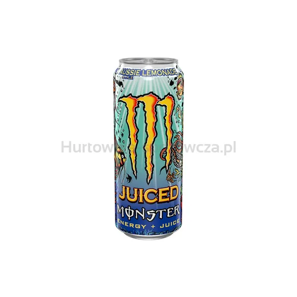 Monster Juiced Aussie Style Lemonade 500 ml (w tym +0,50 zł/szt. zwrotnej kaucji)