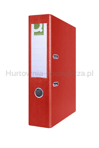 Segregator Q-CONNECT Hero, PP, A4/75mm, czerwony