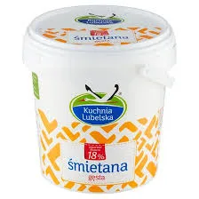 Kuchnia Lubelska Śmietana 18% 1 Kg