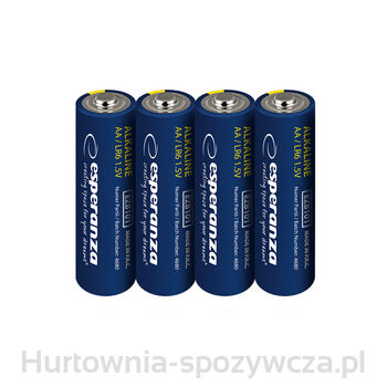 Baterie alkaliczne AA Esperanza EZB116 4 szt.