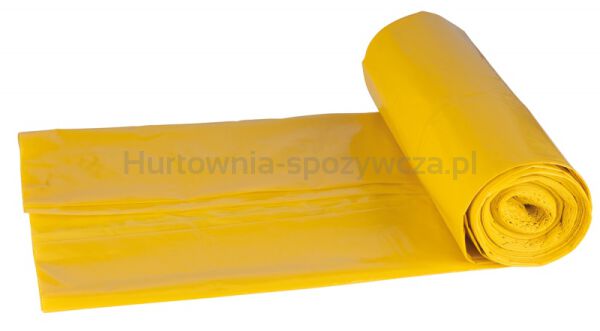 Worki na śmieci DONAU ECO, do segregacji plastiku, 120l, 10 szt., żółte - 2
