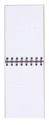 Kołonotatnik OFFICE PRODUCTS, craft, A6, w kratkę, 80 kart., 80gsm, brązowy
