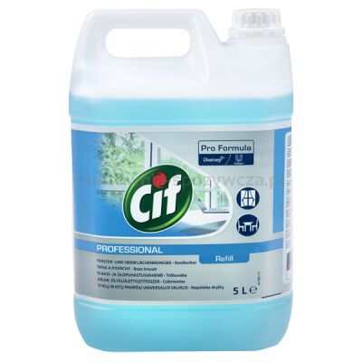 Preparat do mycia szyb CIF Diversey, 5l